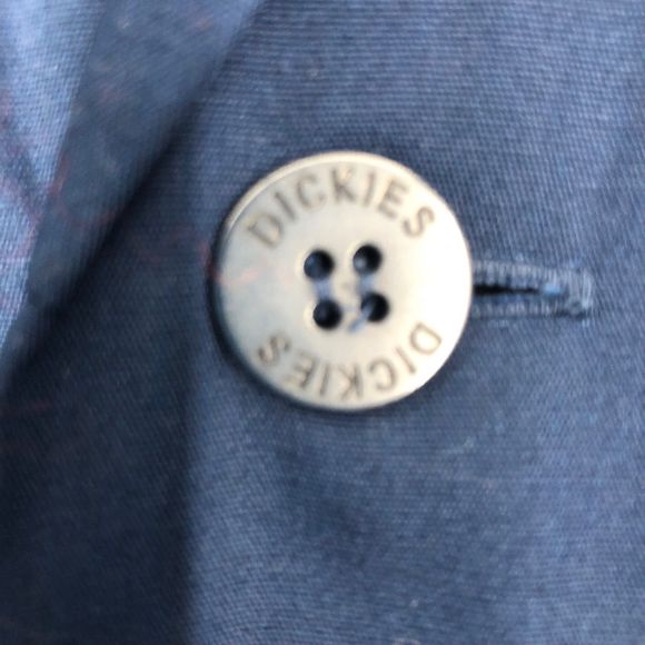 NWOT Dickies Navy Lab Jacket, Button Front, Large Front Pockets SZ XS - Picture 6 of 9